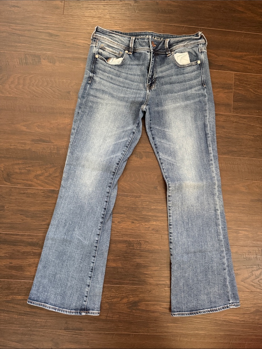 American Eagle Super Stretch Kick Boot Jeans